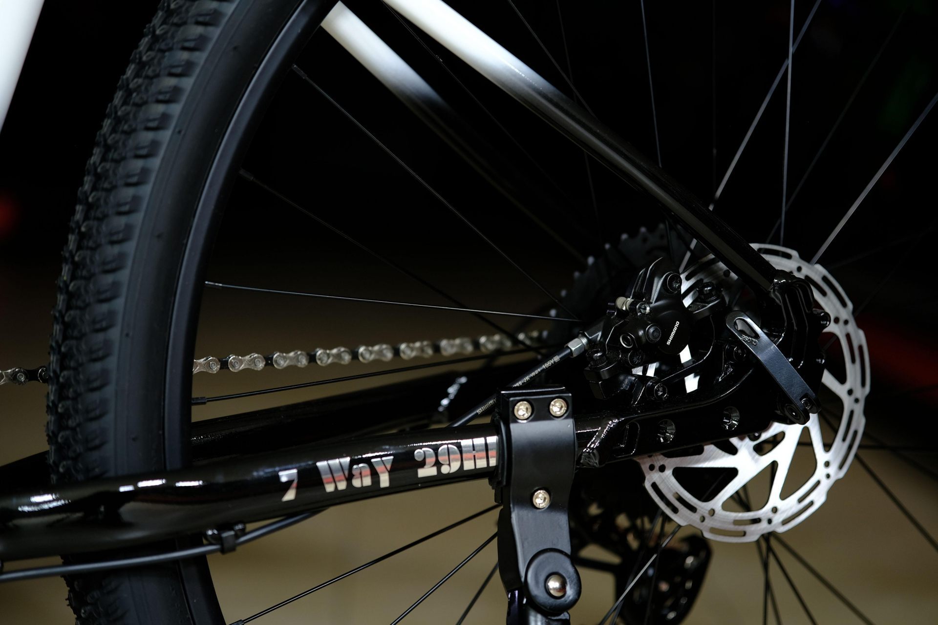 Тормоз гидравлический Shimano MT200 HOKE 7 Way 29 HD матовый чёрный 19